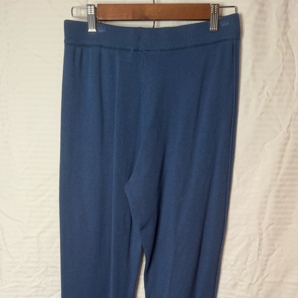 NWOT Women's Soft Blue Sweater Large Top & Pants - Picture 8 of 11